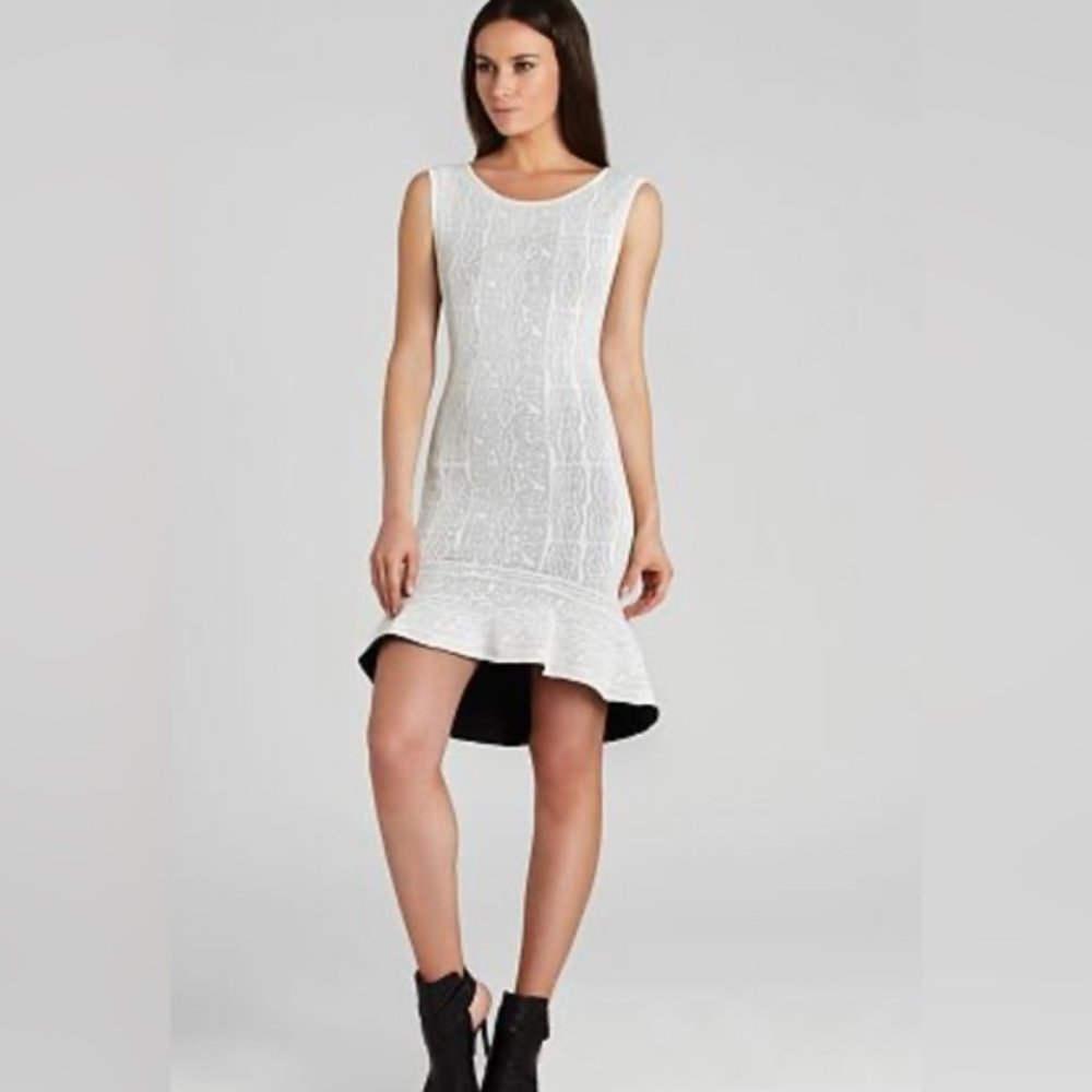 NWT BCBGMaxazria Faye Jacquard Dress